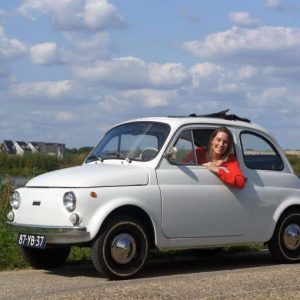 Fiat 500 trouwauto